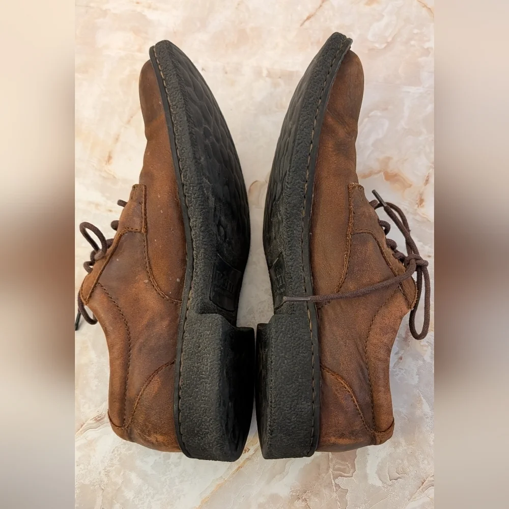 Born Brown Leather Men's Shoes Size 8